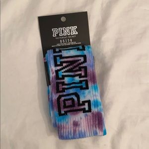 NWT VS PINK Tie Dye Socks